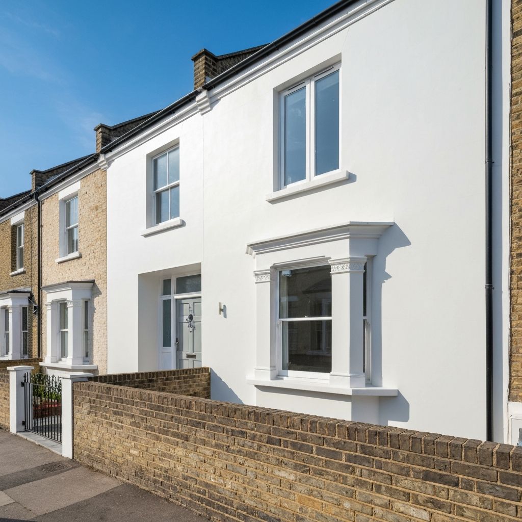 External facade refurbishment by MM Contractors London
